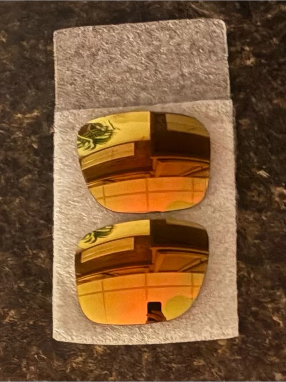 Original Oakley Holbrook 54mm Gold Polarized Lenses